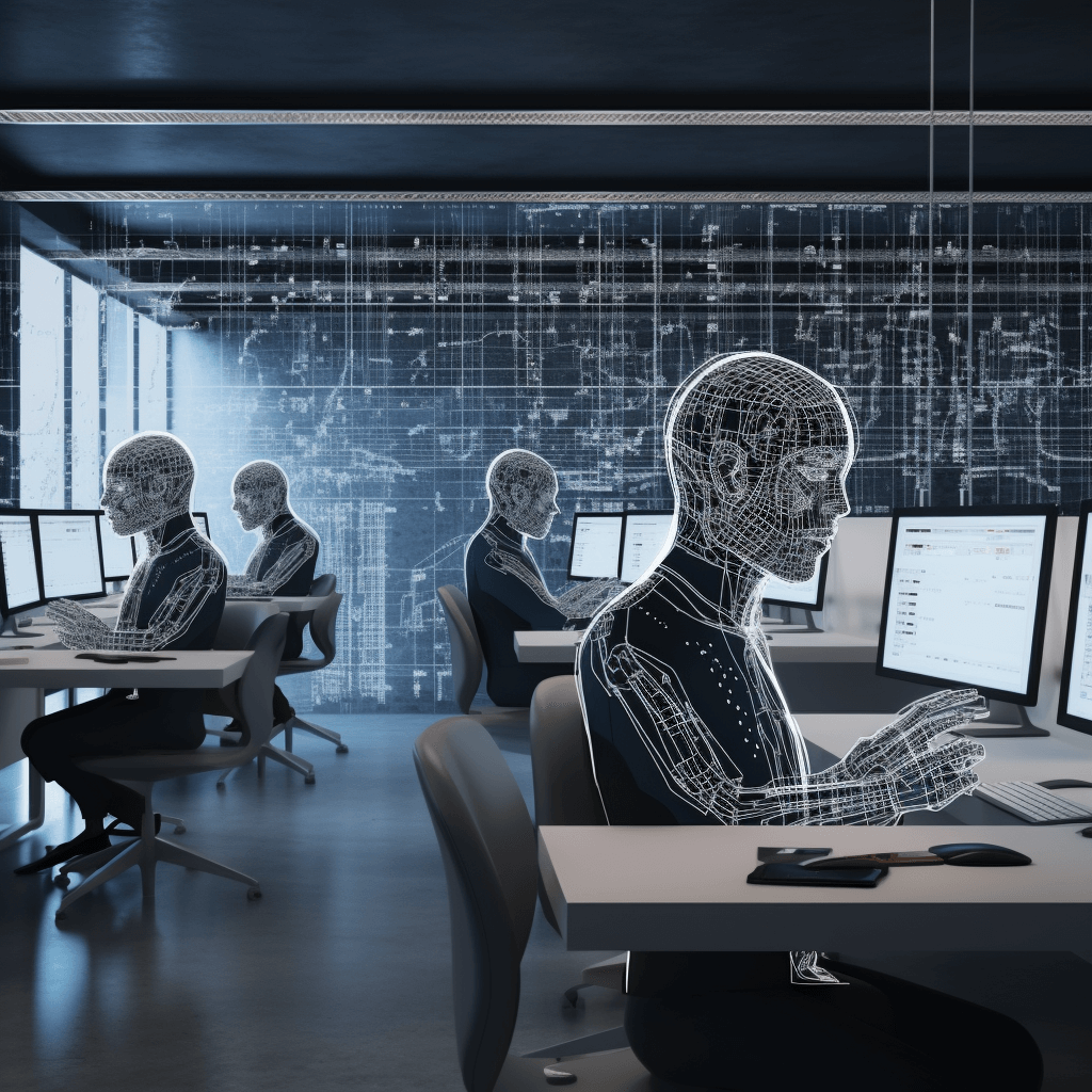 a_big_corporate_office_where_writers_are_writing